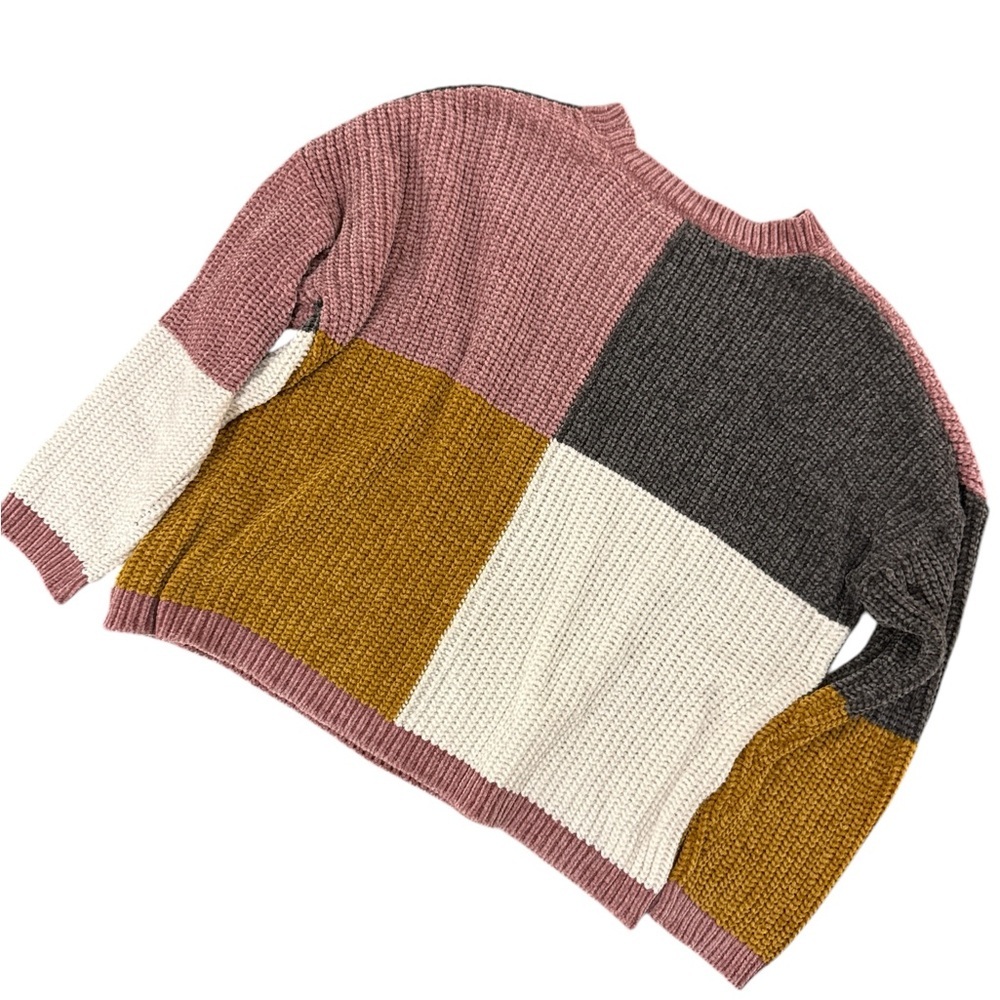 Absolutely Famous Sweater Color Block - Picture 7 of 7
